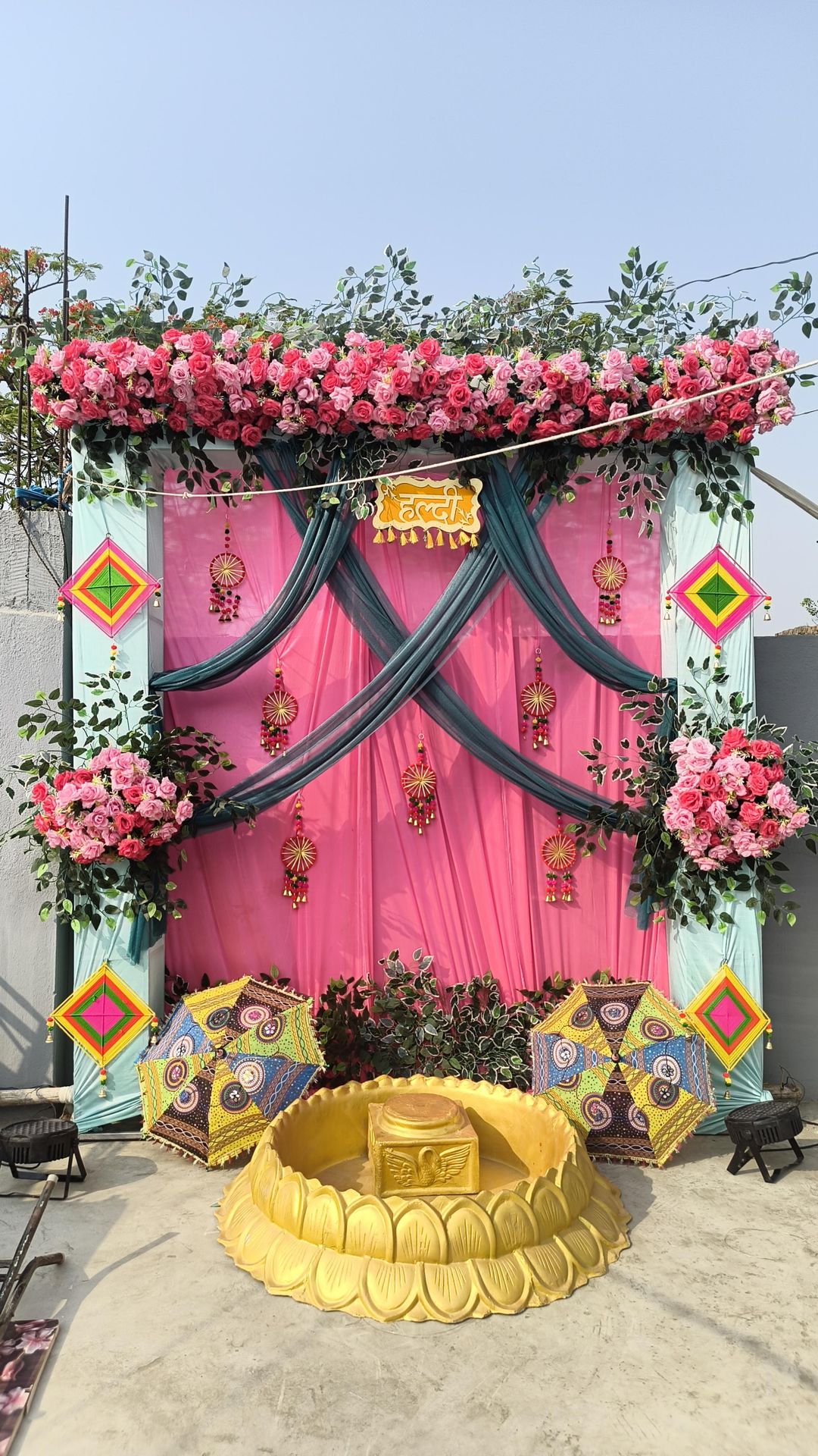 Event decoration work